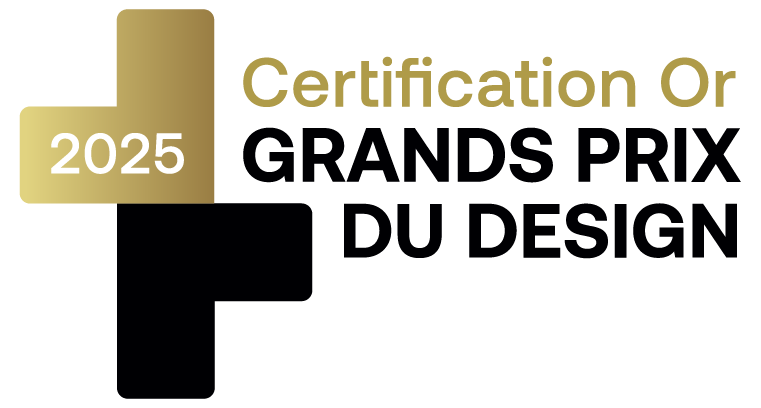 Logo grand prix design or